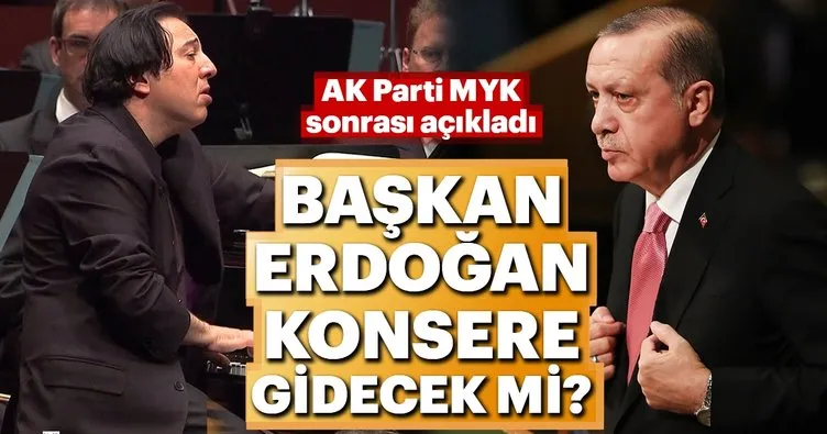 AK Parti’den ’Fazıl Say’ açıklaması! Başkan Erdoğan Fazıl Say konserine gidecek mi?