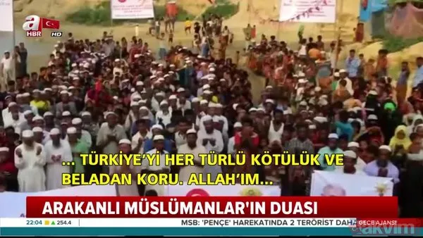 Arakanlı müslümanlardan Türkiye ve Binali Yıldırım için dua