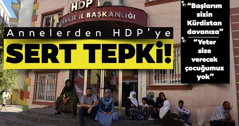 Yeter! Size verecek çocuğumuz yok