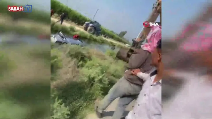 Hayatlarını kaybeden baba ve kızlarının kazadan önce çekilen kabristan ziyaretinin görüntüleri yürek burktu | Video