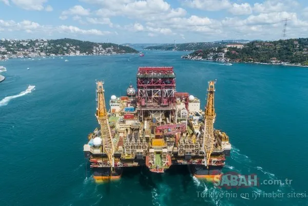 Dev platform Boğaz geçişini 10 saatte tamamladı
