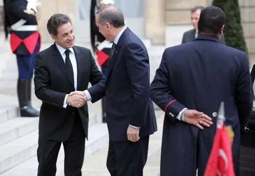 Erdoğan-Sarkozy buluşması