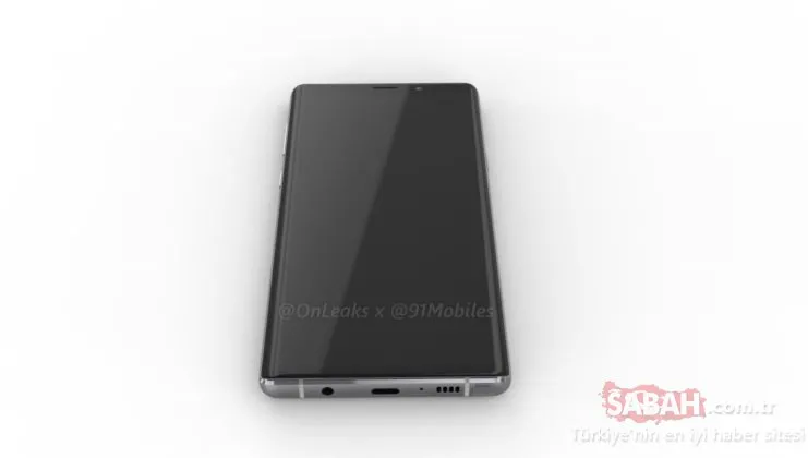 Samsung Galaxy Note 9 ortaya çıktı! İşte Note 9 böyle görünüyor