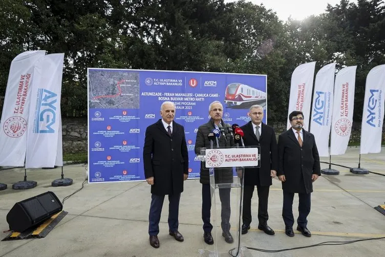 İstanbul’a yeni metro hattı! Bakan Uraloğlu tarih verdi: Çalışmalarımıza 7 gün 24 saat esasıyla devam ediyoruz