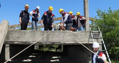 Amasya’da enkaz altında doğum tatbikatı! Saniyelerle yarıştılar #amasya