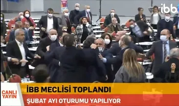 İBB meclisinde tartışma çıktı