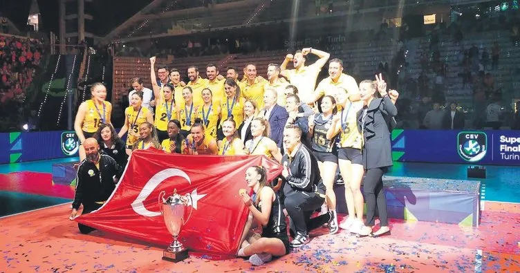 Türk finalinde kazanan rekortmen Vakıfbank! Türkiye’ye sadece gururlanmak düştü