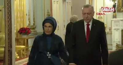 Cumhurbaşkanı Erdoğan, Buckingham Sarayı’ndaki resepsiyona katıldı