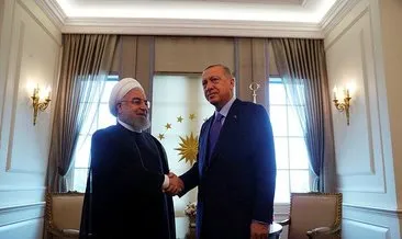 Başkan Erdoğan, İran Cumhurbaşkanı Hasan Ruhani ile telefonda görüştü