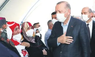 Erdoğan’ın müjdesini verdiği kızına kavuşuyor