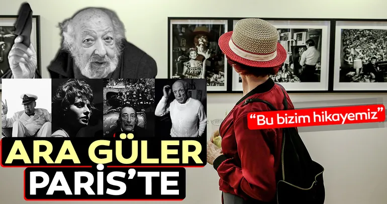 Paris’te Ara Güler sergisi açıldı