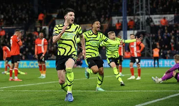 Arsenal, son nefeste Luton Town’ı yıktı!
