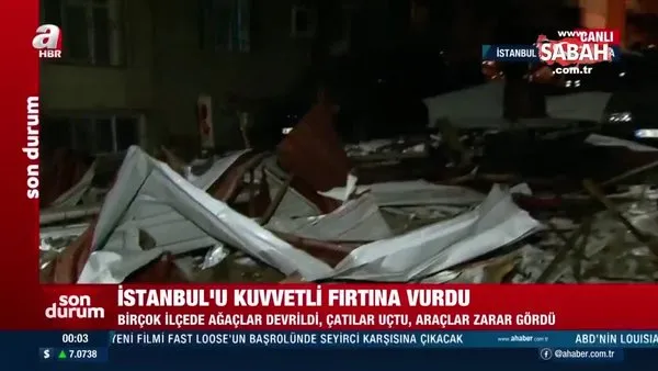 son dakika haberi meteoroloji uyarmisti istanbul da korkutan manzara video