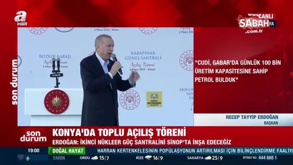 SON DAKİKA | Başkan Erdoğan duyurdu: Cudi-Gabar'da yeni petrol rezervi keşfedildi | Video
