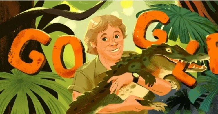 Steve Irwin kimdir? Google Steve Irwin için Doodle yaptı!