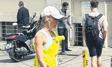 Bu kez otobüse binmedi!