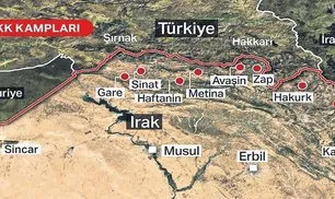SON DAKİKA | Gözler bu yerlere çevrildi! PKK’nın Kuzey Irak’ta 11 büyük kampı var: Kandil, Sincar, Mahmur...