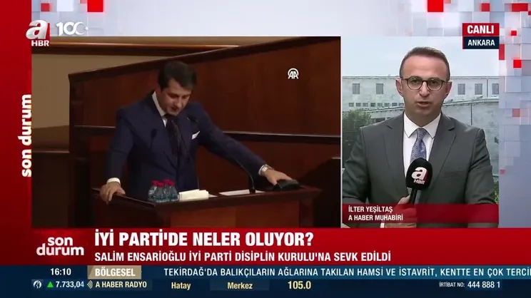 İYİ Parti'de bir istifa daha! İBB Grup Başkanvekili İbrahim Özkan istifa etti | Video