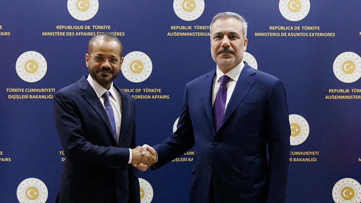 Dışişleri Bakanı Hakan Fidan, Ummanlı mevkidaşı Busaidi ile görüştü