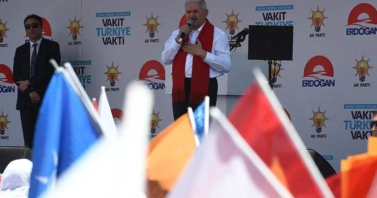 Başbakan Yıldırım: Hiçbir terör örgütü bizi millet yolundan döndüremez