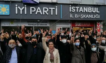 SON DAKİKA HABERLER: İYİ Parti üyesi bir grup eylem yaparak İstanbul İl Başkanı’nın istifasını istedi