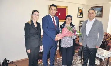 Aybüke’nin annesine ziyaret