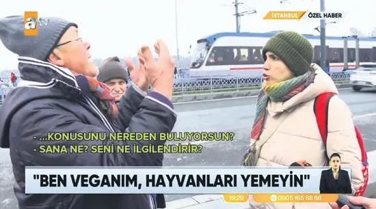 Vegan tartışması ve olta değnekçiliği