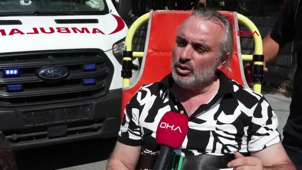 İstanbul Esenyurt' ta darp edilen ambulans şoförü: 3 dişim kırık, pipetle su içiyorum