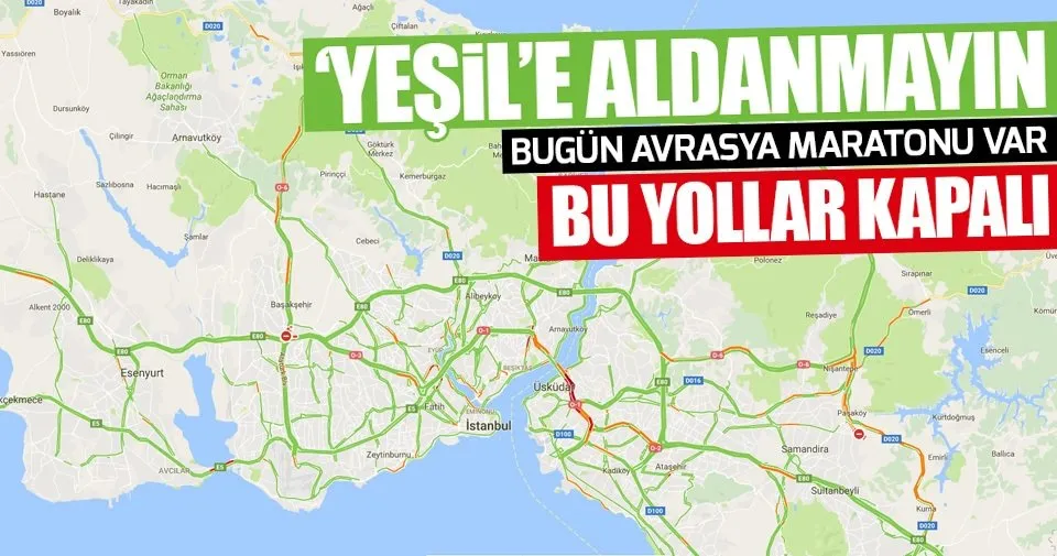 Dikkat Bugun Bu Yollar Kapali Son Dakika Haberler
