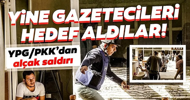 Son Dakika Haberi: Terör örgütü YPG/PKK yine gazetecileri hedef aldı! Koordinatları verdiler...