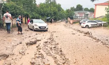Bursa’yı sel vurdu #bursa