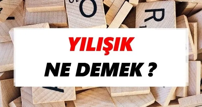 Yılışık Ne Demek? TDK’ya Göre Yılışık Sözlük Anlamı Nedir?