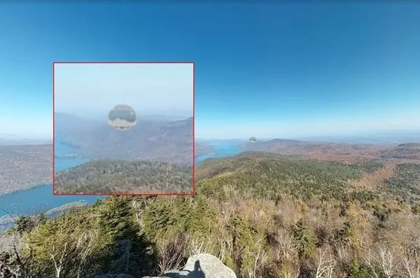 Google Street View'de UFO iddiası!