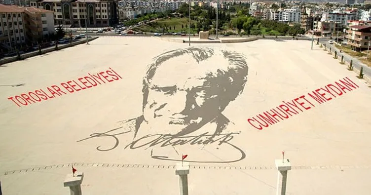 Mersin’de Atatürk portresi için 10 bin gönüllü aranıyor
