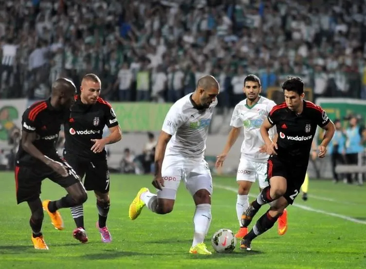 Bursaspor - Beşiktaş maçının fotoğrafları