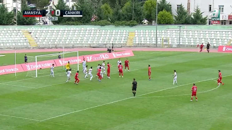 GOL | Amasyaspor 1968 Fk 3-0 Çankırıgücü Sk