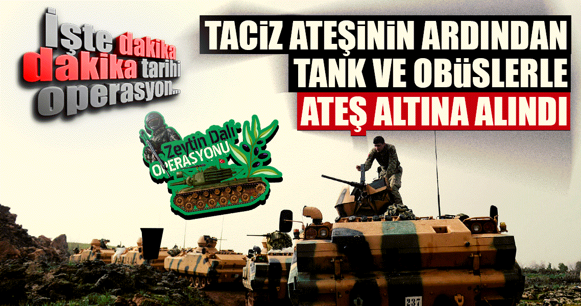 Afrin'e huzur koridoru açılıyor! İşte Zeytin Dalı operasyonunda son dakika yaşananlar...