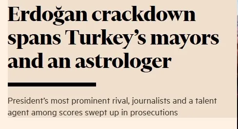 Economist’ten sonra Financial Times da yargıyı hedef aldı: Türkiye düşmanları düğmeye bastı! İmamoğlu İngiliz oyununa alet oldu