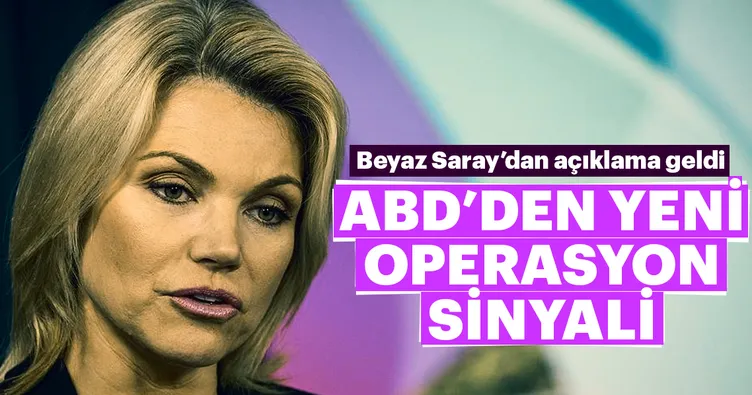 ABD’den yeni operasyon açıklaması