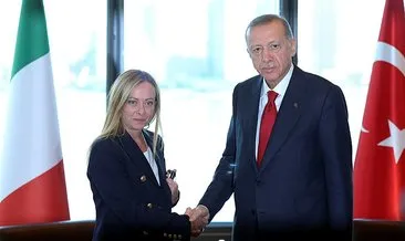 Başkan Erdoğan, İtalya Başbakanı Meloni’yi kabul etti