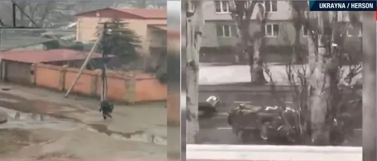 SON DAKİKA! RUSYA UKRAYNA SAVAŞI ile ilgili yeni gelişme: Rusya, Herson kentine girdi! İşte bölgeden sıcak görüntüler