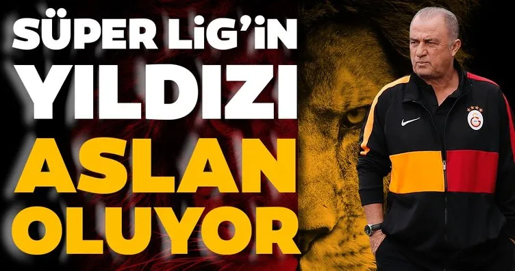 Son dakika Galatasaray haberi: Süper Lig’in yıldızı aslan oluyor