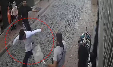 İstanbul’da filmleri aratmayan hırsızlık kovalamacası! Çelme taktılar süpürgeyle vurarak yakalamaya çalıştılar