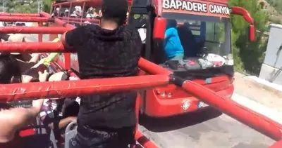 Alanya’da su savaşına girerek Ölüme davetiye çıkaran safari araç sürücüne 3 bin 600 TL ceza yazıldı #antalya