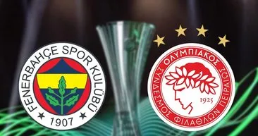 FENERBAHÇE OLYMPİAKOS MAÇ ÖZETİ 1-0 | UEFA Avrupa Konferans Ligi Fenerbahçe Olympiakos maçından dakikalar