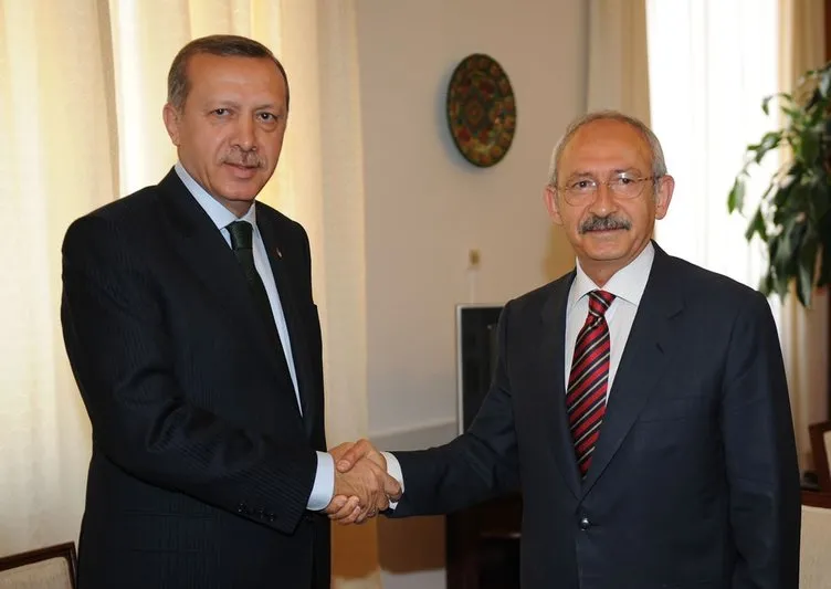 Başbakan Erdoğan-Kılıçdaroğlu buluşması