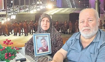 Oğlumuz koşarak şehadete gitti