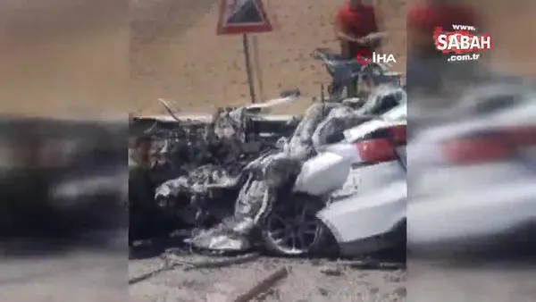 Askeri araçla otomobil çarpıştı: 1 ölü, 13 asker yaralı | Video