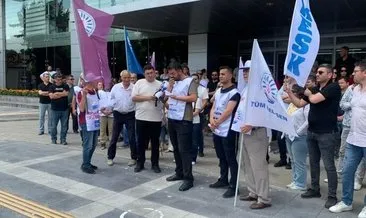 CHP’li Karşıyaka Belediyesi borç batağında! Maaşını alamayan personel bina önünde isyan etti