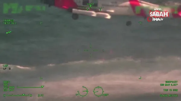 Köpekbalığı saldırısına uğrayan balıkçılar için nefes kesen kurtarma operasyonu | Video